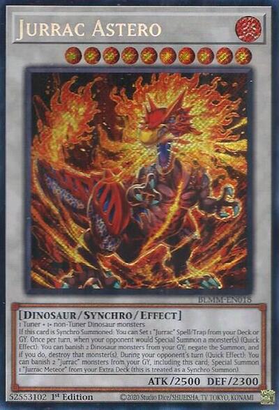 Jurrac Astero (BLMM-EN018) [Battles of Legend: Monster Mayhem]
