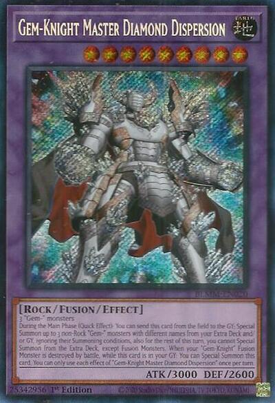 Gem-Knight Master Diamond Dispersion (BLMM-EN020) [Battles of Legend: Monster Mayhem]