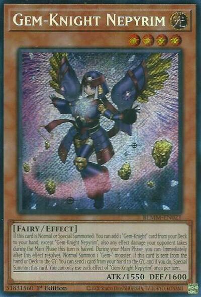 Gem-Knight Nepyrim (BLMM-EN021) [Battles of Legend: Monster Mayhem]