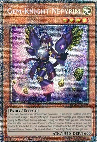 Gem-Knight Nepyrim (Starlight Rare) (BLMM-EN021) [Battles of Legend: Monster Mayhem]