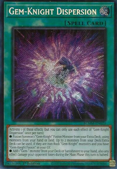 Gem-Knight Dispersion (BLMM-EN023) [Battles of Legend: Monster Mayhem]