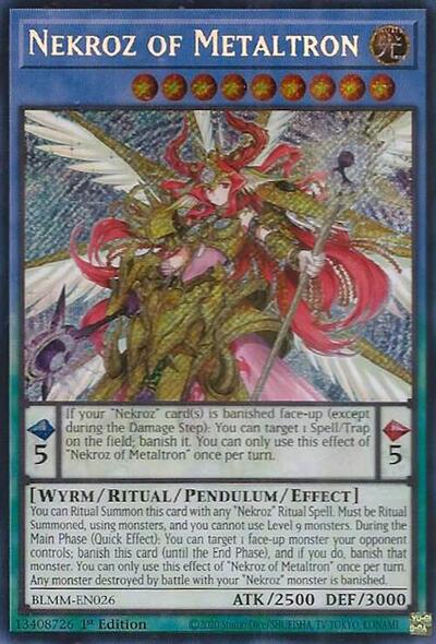 Nekroz of Metaltron (BLMM-EN026) [Battles of Legend: Monster Mayhem]