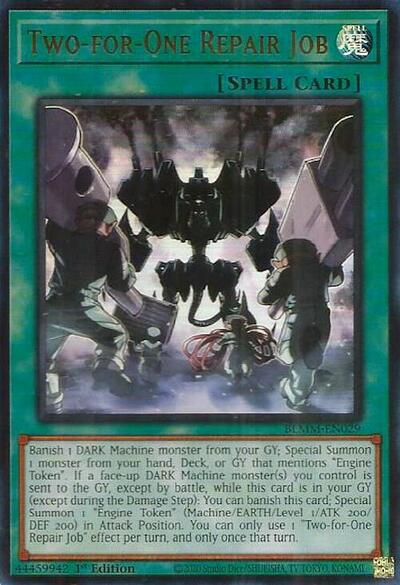Two-for-One Repair Job (BLMM-EN029) [Battles of Legend: Monster Mayhem]