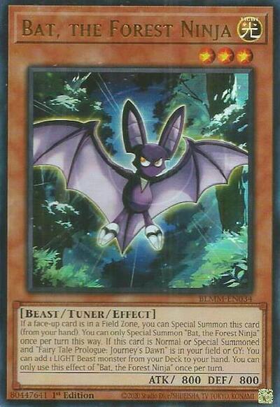 Bat, the Forest Ninja (BLMM-EN034) [Battles of Legend: Monster Mayhem]