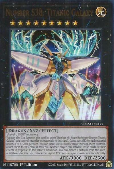 Number S38: Titanic Galaxy (BLMM-EN038) [Battles of Legend: Monster Mayhem]