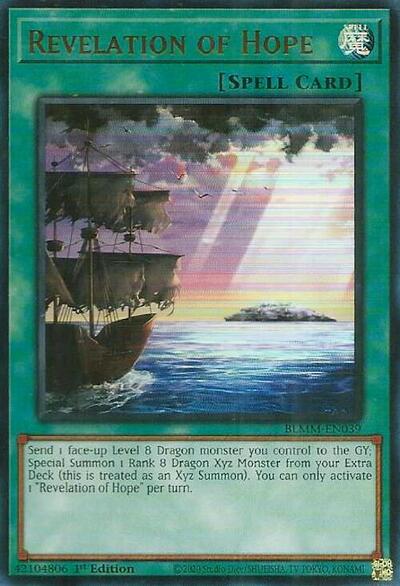 Revelation of Hope (BLMM-EN039) [Battles of Legend: Monster Mayhem]
