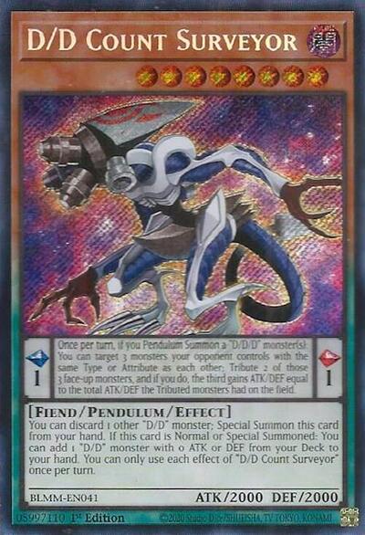 D/D Count Surveyor (BLMM-EN041) [Battles of Legend: Monster Mayhem]