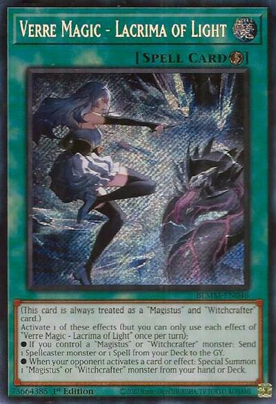 Verre Magic - Lacrima of Light (BLMM-EN046) [Battles of Legend: Monster Mayhem]