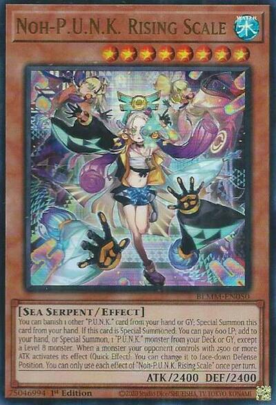 Noh-P.U.N.K. Rising Scale (BLMM-EN050) [Battles of Legend: Monster Mayhem]