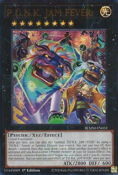 P.U.N.K. JAM FEVER! (BLMM-EN051) [Battles of Legend: Monster Mayhem]