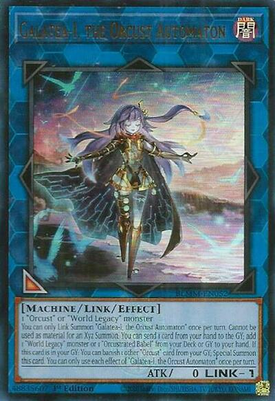Galatea-i, the Orcust Automaton (BLMM-EN052) [Battles of Legend: Monster Mayhem]