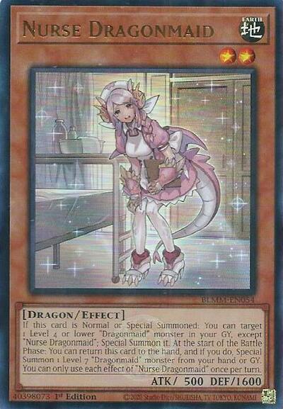 Nurse Dragonmaid (BLMM-EN054) [Battles of Legend: Monster Mayhem]