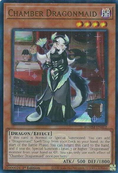 Chamber Dragonmaid (BLMM-EN062) [Battles of Legend: Monster Mayhem]