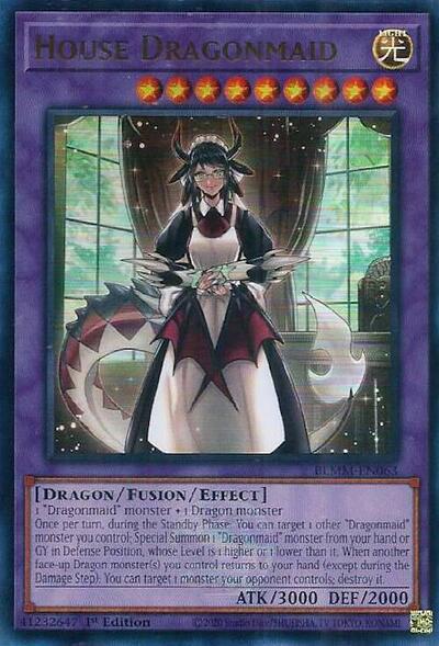 House Dragonmaid (BLMM-EN063) [Battles of Legend: Monster Mayhem]