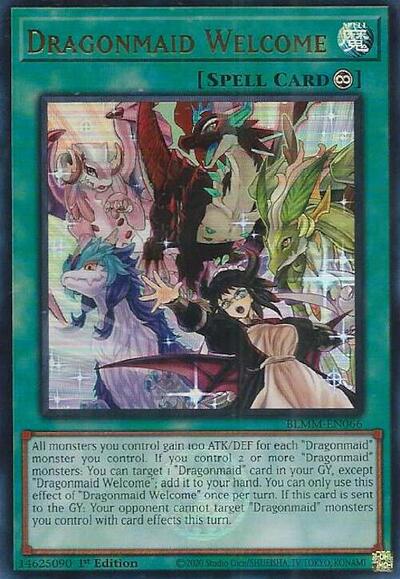 Dragonmaid Welcome (BLMM-EN066) [Battles of Legend: Monster Mayhem]
