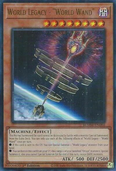 World Legacy - "World Wand" (BLMM-EN086) [Battles of Legend: Monster Mayhem]