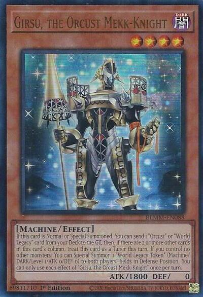 Girsu, the Orcust Mekk-Knight (BLMM-EN088) [Battles of Legend: Monster Mayhem]