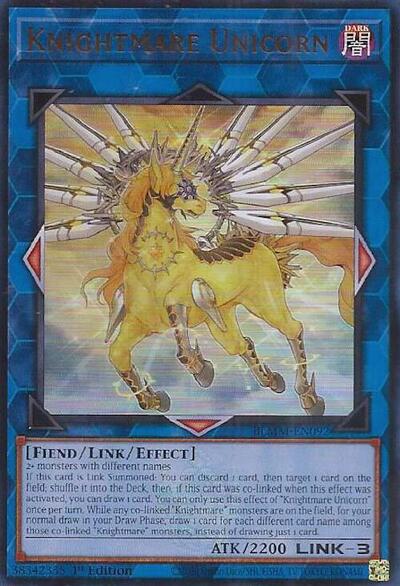 Knightmare Unicorn (BLMM-EN092) [Battles of Legend: Monster Mayhem]