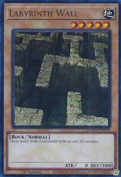 Labyrinth Wall (BLMM-EN099) [Battles of Legend: Monster Mayhem]