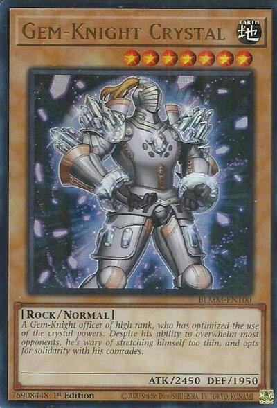 Gem-Knight Crystal (BLMM-EN100) [Battles of Legend: Monster Mayhem]