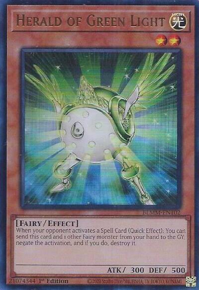 Herald of Green Light (BLMM-EN102) [Battles of Legend: Monster Mayhem]