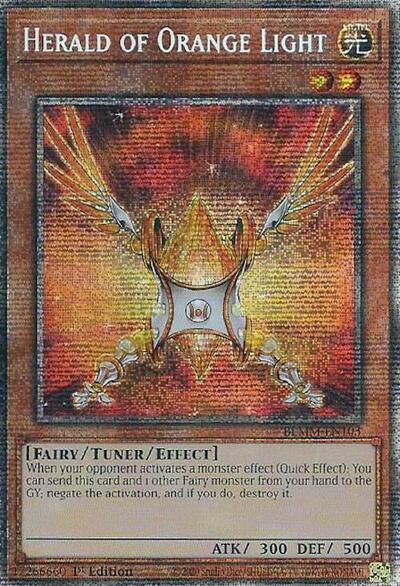 Herald of Orange Light (Starlight Rare) (BLMM-EN103) [Battles of Legend: Monster Mayhem]