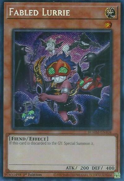 Fabled Lurrie (BLMM-EN104) [Battles of Legend: Monster Mayhem]