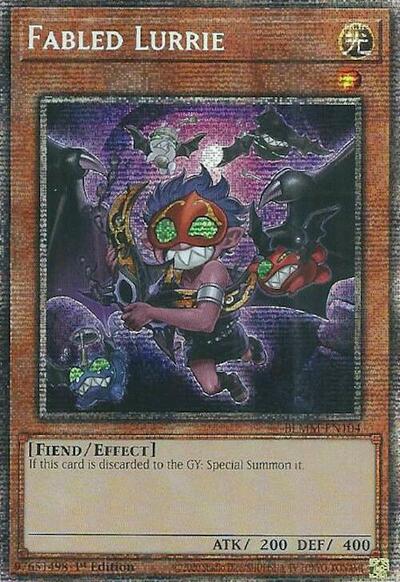 Fabled Lurrie (Starlight Rare) (BLMM-EN104) [Battles of Legend: Monster Mayhem]