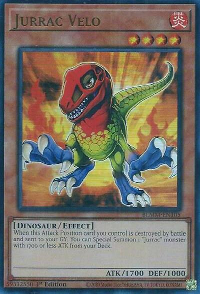 Jurrac Velo (BLMM-EN105) [Battles of Legend: Monster Mayhem]