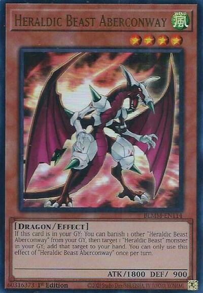Heraldic Beast Aberconway (BLMM-EN114) [Battles of Legend: Monster Mayhem]