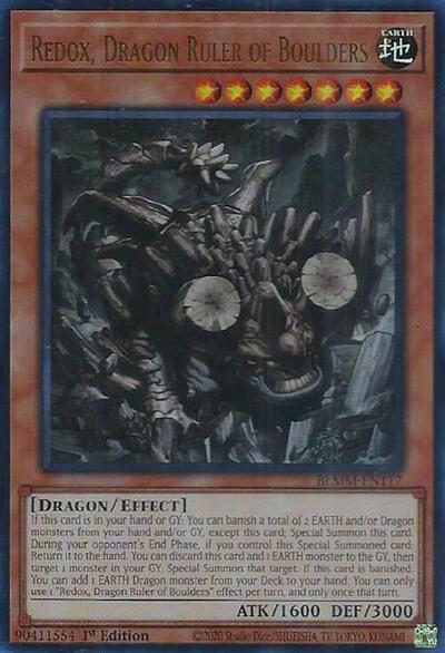 Redox, Dragon Ruler of Boulders (BLMM-EN117) [Battles of Legend: Monster Mayhem]
