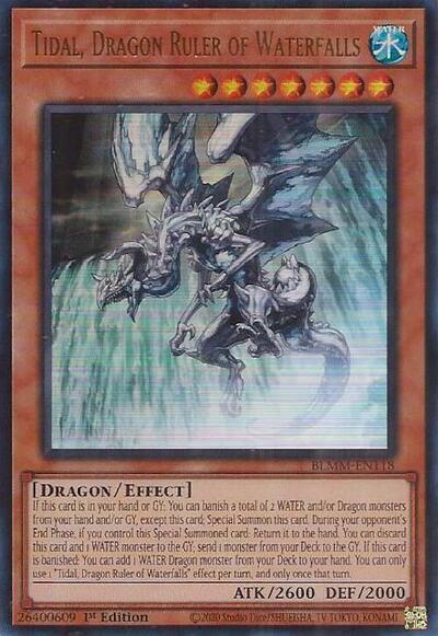 Tidal, Dragon Ruler of Waterfalls (BLMM-EN118) [Battles of Legend: Monster Mayhem]
