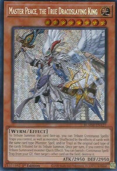 Master Peace, the True Dracoslaying King (BLMM-EN127) [Battles of Legend: Monster Mayhem]