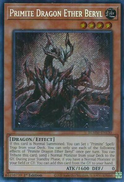 Primite Dragon Ether Beryl (BLMM-EN130) [Battles of Legend: Monster Mayhem]