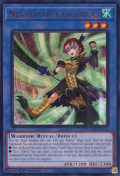 Nekroz of Clausolas (BLMM-EN131) [Battles of Legend: Monster Mayhem]