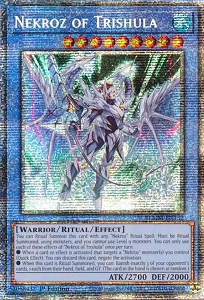 Nekroz of Trishula (Starlight Rare) (BLMM-EN132) [Battles of Legend: Monster Mayhem]