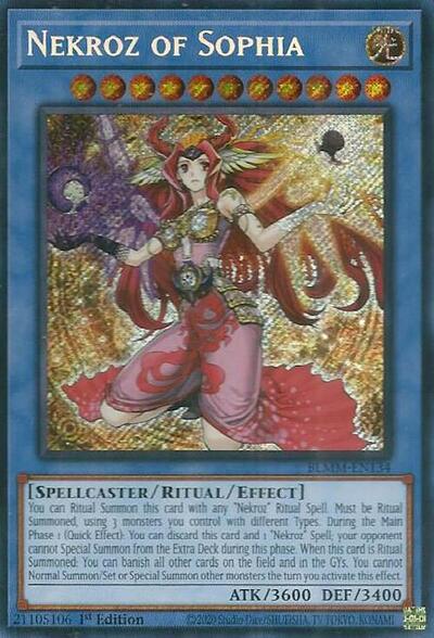 Nekroz of Sophia (BLMM-EN134) [Battles of Legend: Monster Mayhem]