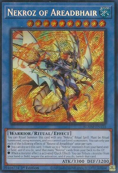 Nekroz of Areadbhair (BLMM-EN135) [Battles of Legend: Monster Mayhem]
