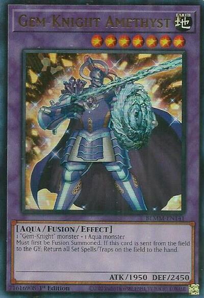 Gem-Knight Amethyst (BLMM-EN141) [Battles of Legend: Monster Mayhem]