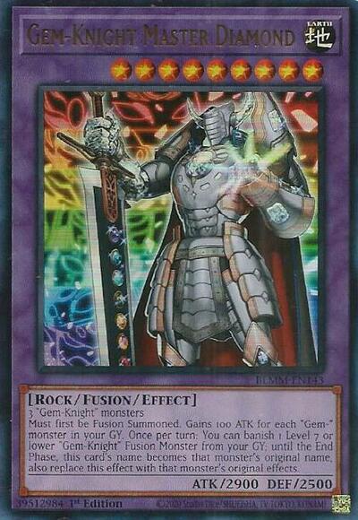 Gem-Knight Master Diamond (BLMM-EN143) [Battles of Legend: Monster Mayhem]