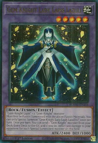 Gem-Knight Lady Lapis Lazuli (BLMM-EN144) [Battles of Legend: Monster Mayhem]