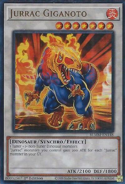Jurrac Giganoto (BLMM-EN148) [Battles of Legend: Monster Mayhem]