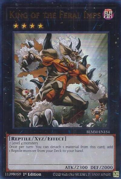 King of the Feral Imps (BLMM-EN154) [Battles of Legend: Monster Mayhem]