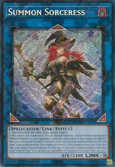 Summon Sorceress (BLMM-EN157) [Battles of Legend: Monster Mayhem]