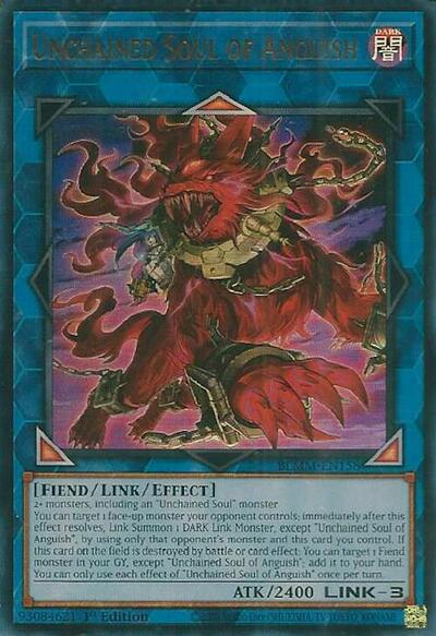 Unchained Soul of Anguish (BLMM-EN158) [Battles of Legend: Monster Mayhem]