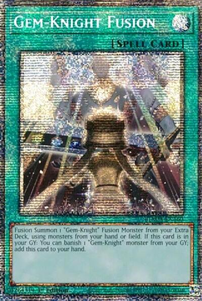 Gem-Knight Fusion (Starlight Rare) (BLMM-EN160) [Battles of Legend: Monster Mayhem]