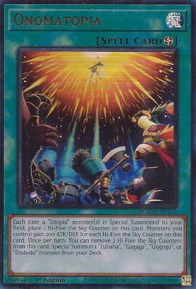 Onomatopia (BLMM-EN163) [Battles of Legend: Monster Mayhem]