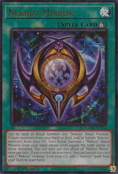 Nekroz Mirror (BLMM-EN165) [Battles of Legend: Monster Mayhem]