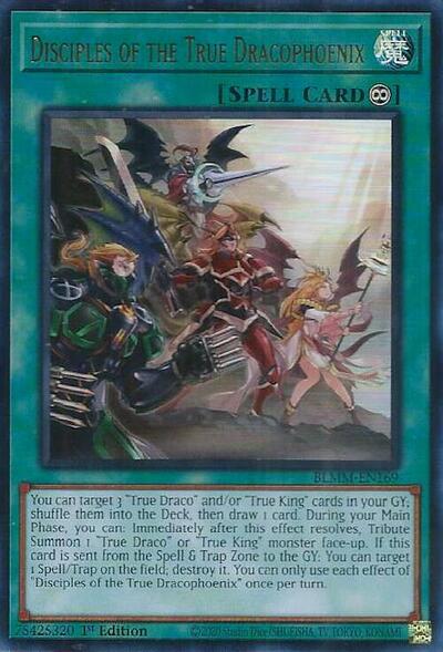 Disciples of the True Dracophoenix (BLMM-EN169) [Battles of Legend: Monster Mayhem]