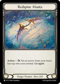 Redspine Manta (LGS400) (LGS400) [Flesh and Blood: Promo Cards]